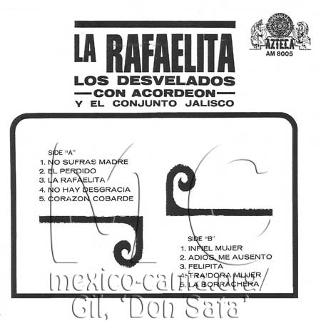 Dueto Los Desvelados - La Rafaelita