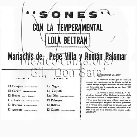 Lola Beltrán - Sones
