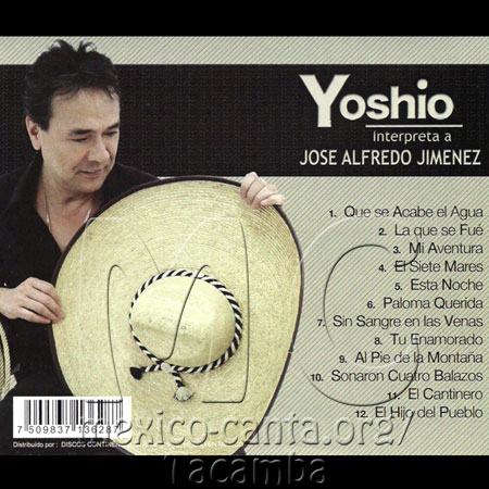Yoshio - Interpreta a José Alfredo