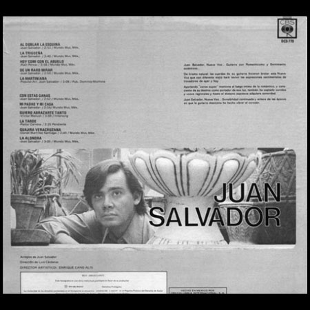 Juan Salvador - Trasera