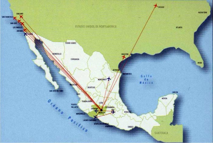 Mapa de la República Mexicana